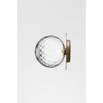 Nuura Liila 1 wall/ceiling lamp, large, gold - optic clear