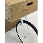 OOJA displays K001 cart, oak - white