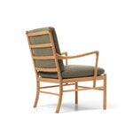 Carl Hansen & Søn OW149 Colonial Stuhl, geölte Eiche - Terra Leder Jade, extrabild