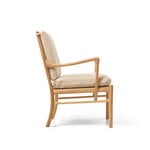 Carl Hansen & Søn OW149 Colonial Stuhl, geölte Eiche - Terra Leder Lime, extrabild