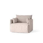 Audo Copenhagen Offset 1-seater with loose cover, oat