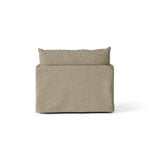Audo Copenhagen Offset 1-seater with loose cover, poppy seed