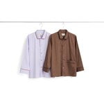 HAY Outline pyjama shirt, long-sleeved, milk chocolate, extra image