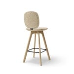 Brdr. Krüger Pauline Comfort bar stool, 65 cm, oiled oak - Moss cream, extra image