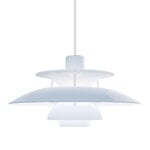 Louis Poulsen PH 5 320 Opal riippuvalaisin, pale blue, näkymä 3