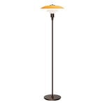 Louis Poulsen PH 3 1/2-2 1/2 floor lamp, Centenary Edition, aged brass-amber-opal white, extra image