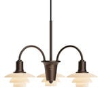 Louis Poulsen PH 1/1 Chandelier 3, Centenary Edition, gealtertes Messing - Terrakotta, extrabild