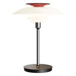 Louis Poulsen PH 80 portable table lamp, opal white - high lustre chrome plated, extra image