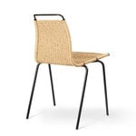 Carl Hansen & Søn PK1 chair, black steel - natural paper cord
