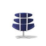 Fredericia Corona chair, brushed steel - Vidar 676, extra image
