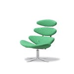 Fredericia Corona chair, brushed steel - Vidar 932, extra image