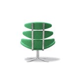 Fredericia Corona chair, brushed steel - Vidar 932, extra image
