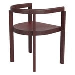 Fritz Hansen After chair MA100, burgundy ash, extra image