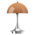 Louis Poulsen Panthella The Originals 160 Portable V3 table lamp, opal brown - chrome, extra image