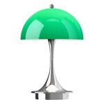 Louis Poulsen Panthella The Originals 160 Portable V3 table lamp, opal green - chrome, extra image