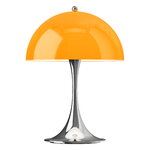 Louis Poulsen Panthella The Originals 250 Portable table lamp, opal orange - chrome, extra image