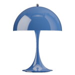 Louis Poulsen Lampe de table portable Panthella 250, bleu indigo opaque, image extra