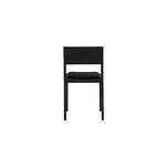 Vaarnii 016 Maasto dining chair, upholstered, black - black Kvadrat Alle, extra image