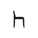 Vaarnii 016 Maasto dining chair, seat upholstered, black - black Kvadrat Alle, extra image