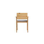 Vaarnii 016 Maasto dining arm chair, seat upholstered, pine - grey Kvadrat Alle, extra image
