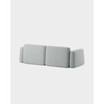 Massproductions Divano Patch 2,5 posti, Romo Linara 253 Swedish grey, immagine extra