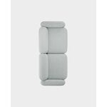 Massproductions Divano Patch 2,5 posti, Romo Linara 253 Swedish grey, immagine extra