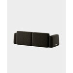 Massproductions Divano Patch 2,5 posti, Romo Linara 90 espresso, immagine extra