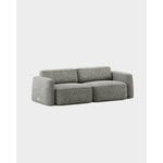 Massproductions Patch 2,5 istuttava sohva, Kirkby Design Spiral 23 monochrome, tuotteen lisäkuva