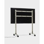 Pedestal Straight Rollin' TV stand, mushroom