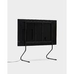 Pedestal Sway TV stand, charcoal