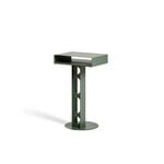 Pedestal Sidekick Tisch, Mossy Green