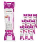 Brabantia PerfectFit bin liners, 200 pcs, white, extra image