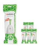 Brabantia PerfectFit bin liners, 120 pcs, white, extra image
