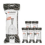 Brabantia PerfectFit bin liners, 120 pcs, white, extra image