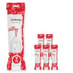 Brabantia PerfectFit bin liners, 120 pcs, white, extra image