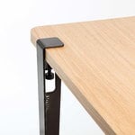 TIPTOE Table and desk leg 75 cm, 1 piece, dark steel