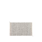 Muuto Ply rug, recycled polyester, 85 x 140 cm, black - white, extra image