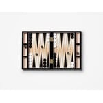 Printworks Lacquered Backgammon, Black, extra image