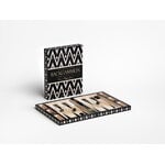 Printworks Lacquered Backgammon, Black, extra image