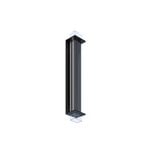 Sammode Quadratube W3 wall lamp, L, 700 mm, black