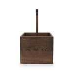 Ro Collection Toolbox container, high, dark stained oak, extra image