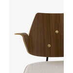 &Tradition RFH RD7 armchair, walnut and beech veneer - beige