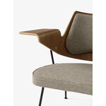 &Tradition RFH RD8 lounge chair, walnut and beech veneer - brown