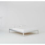 ReFramed Bed frame with slats, aluminium