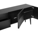 Muuto Reflect Sideboard, groß, schwarz