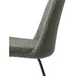 &Tradition Rely HW9 tuoli, musta - vihreä Nimbus 009