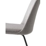 &Tradition Rely HW9 chair, black - grey Re-wool 128