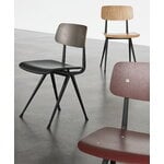 HAY Result chair, black - lacquered oak