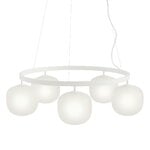 Muuto Rime Chandelier, blanco, imagen extra
