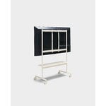Pedestal Rover TV stand, pearl, extra image